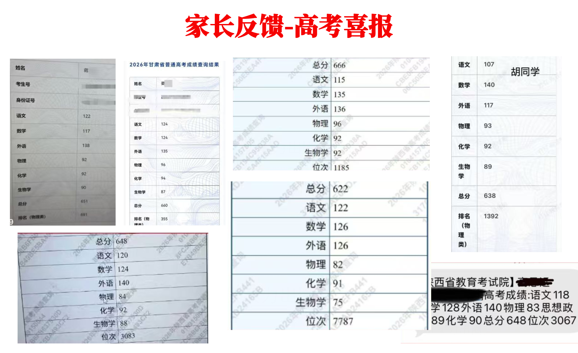 仰星未来家长反馈截图10 高考喜报